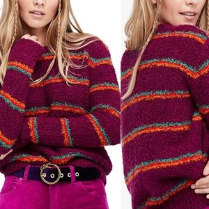 FREE PEOPLE Best Day Ever Alpaca Blend Sweater (Size Small)